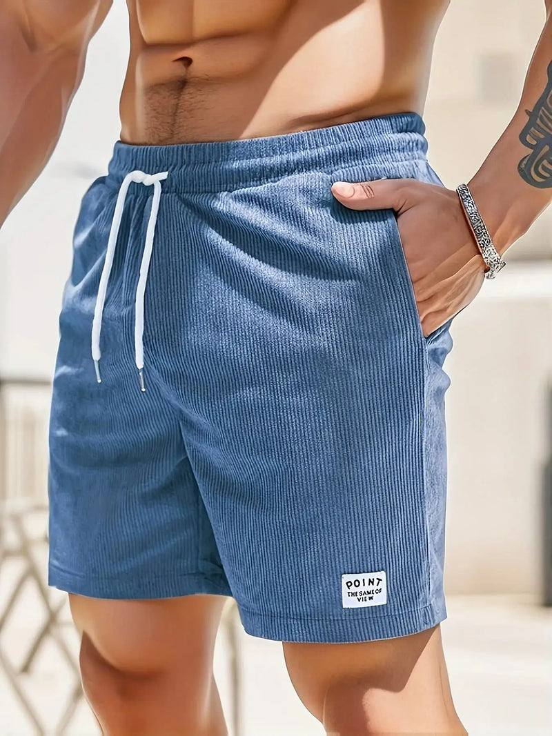 Men's Corduroy Casual Shorts