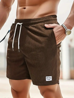 Men's Corduroy Casual Shorts