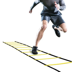 Outdoor/Indoor Adjustable Agility Training Ladder