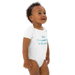 Organic Cotton Physical Therapy Slogan baby bodysuit