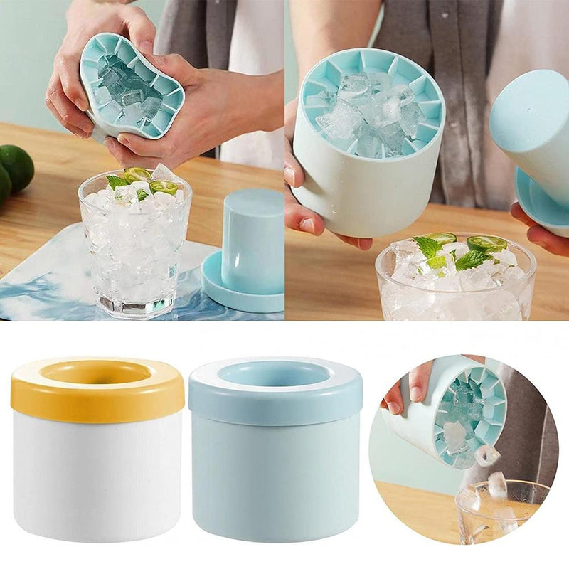 Silicone Cylinder Ice Maker