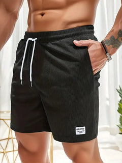 Men's Corduroy Casual Shorts